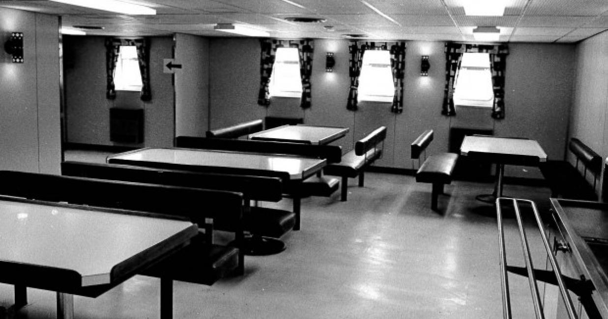 booth seating on the leif eiriksson