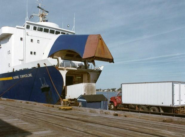 Image of the MV Marine Evangeline