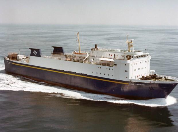 Image of the MV Marine Evangeline
