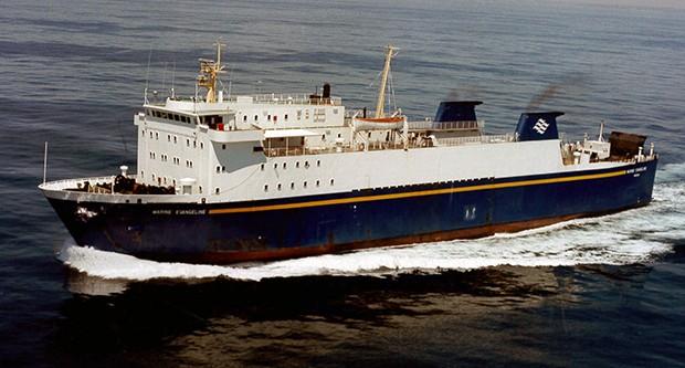 Image of the MV Marine Evangeline 