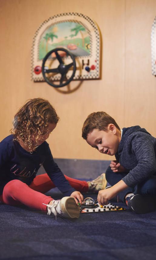 Toddlers playing together