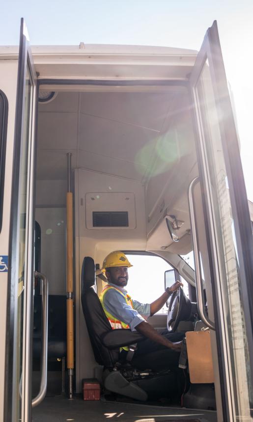 Shuttle service for foot passengers